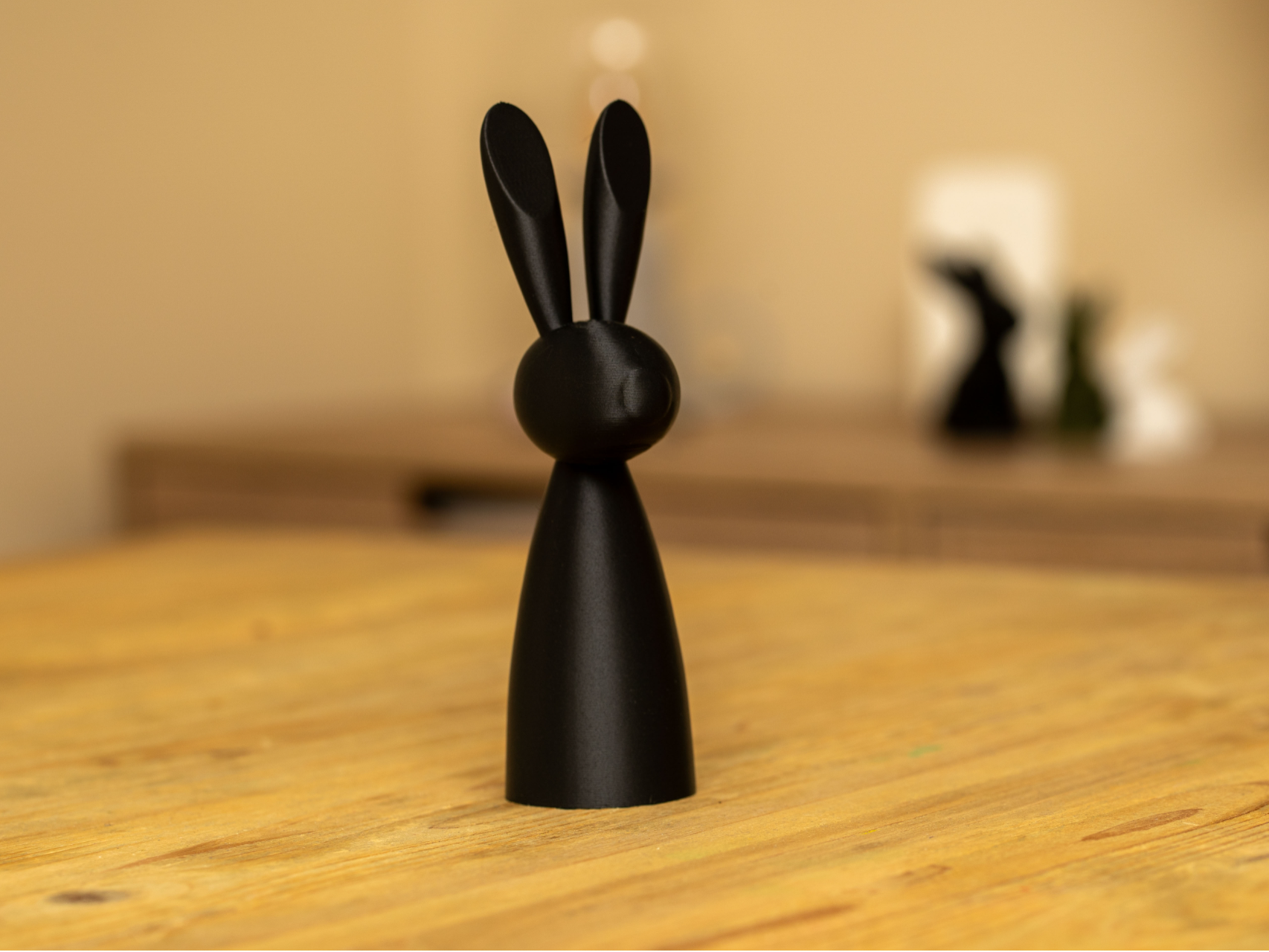 Minimalist Bunny Figure – Modern Easter Decor