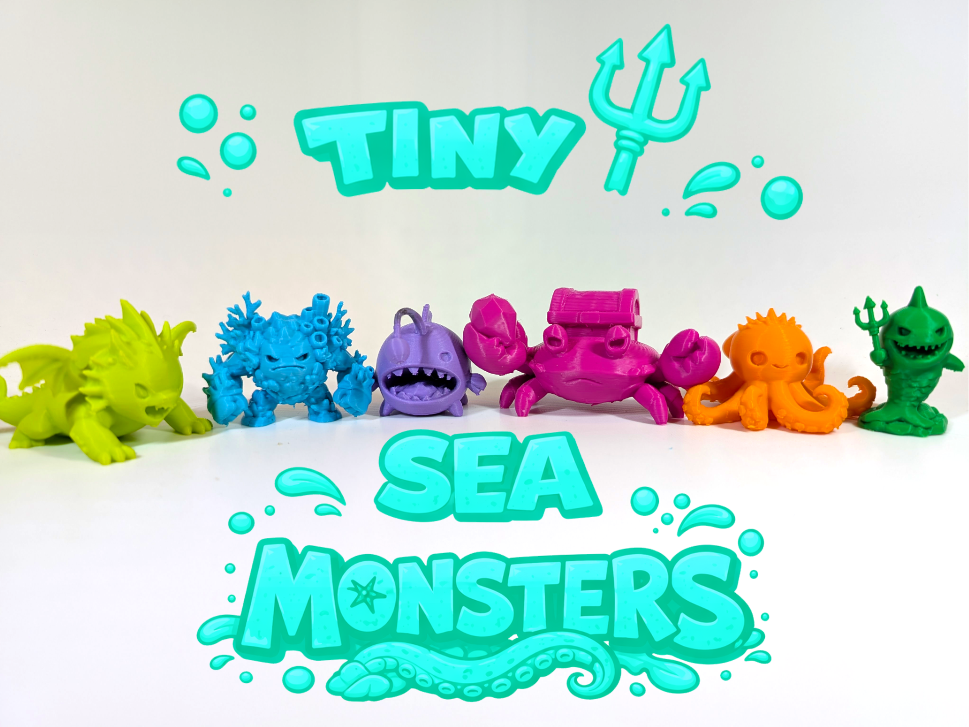 Tiny Sea Monsters