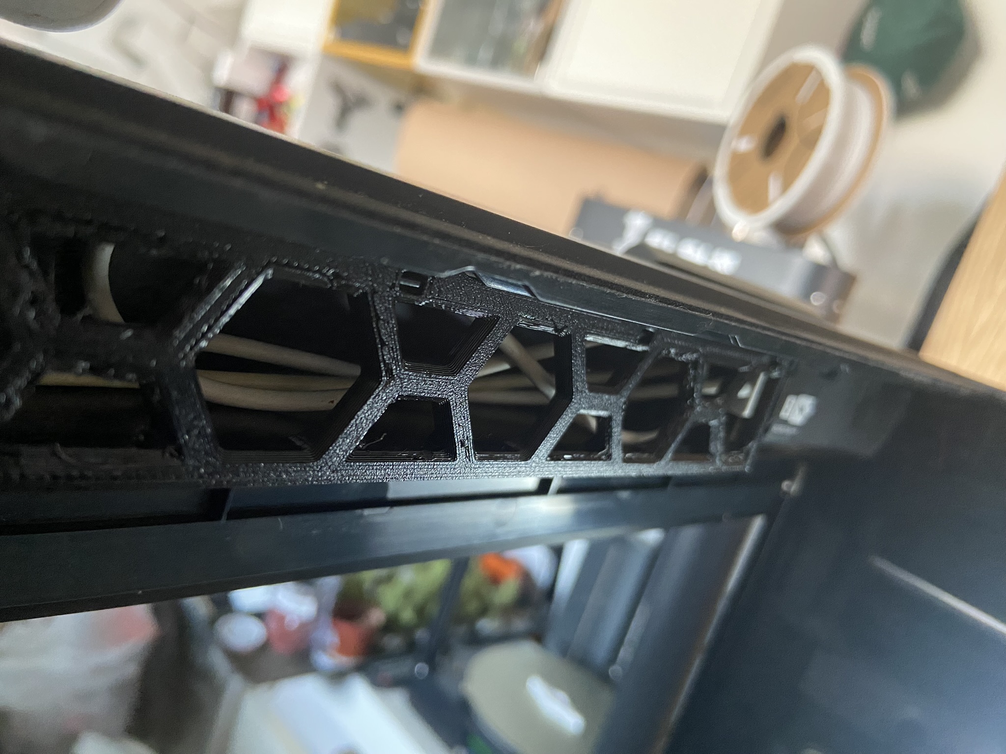 P1S USB Cable Management Plate For Bambu Lab P1S ONLY FOR P1S NOT FOR P1P