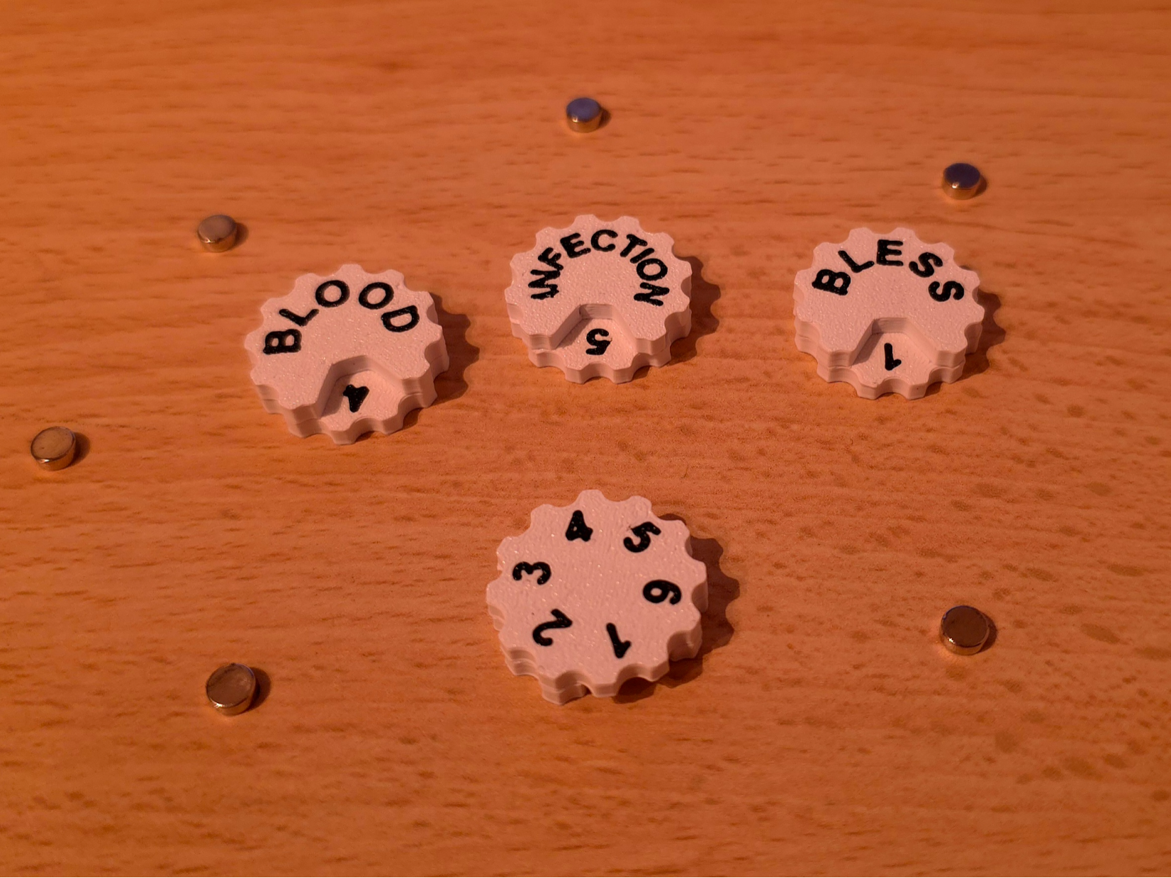 Trench Crusade Magnetic Counters