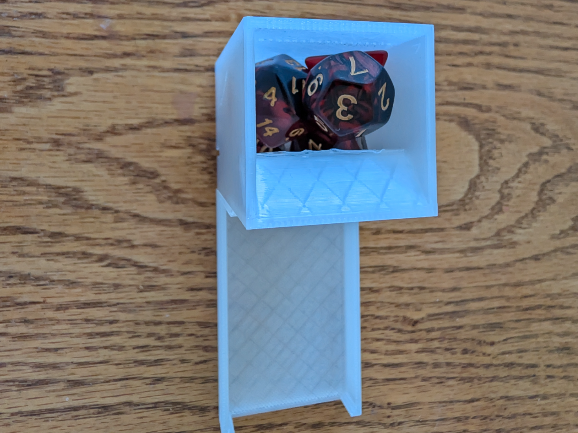 Dice box and tower