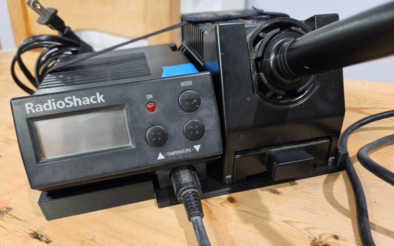 Radio Shack solder station tray