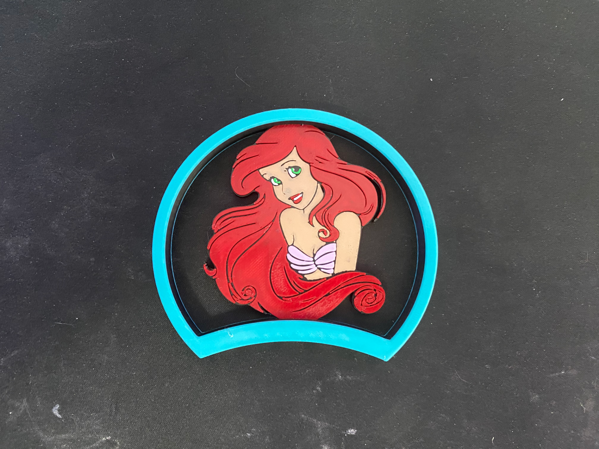Ariel Disney Ears for 5 magnet modular headband