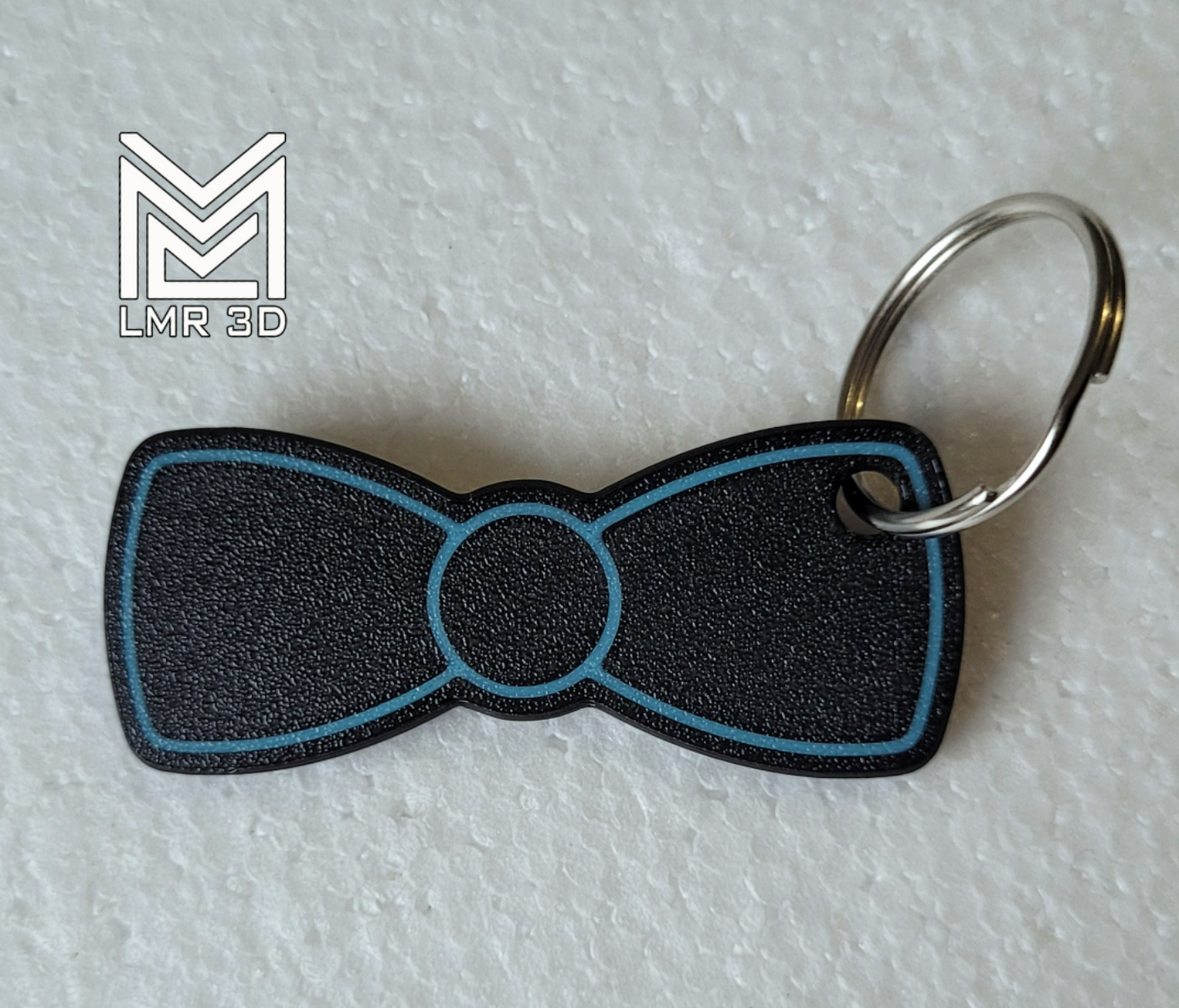 Porte Clefs Nœud Papillon (bicolore)