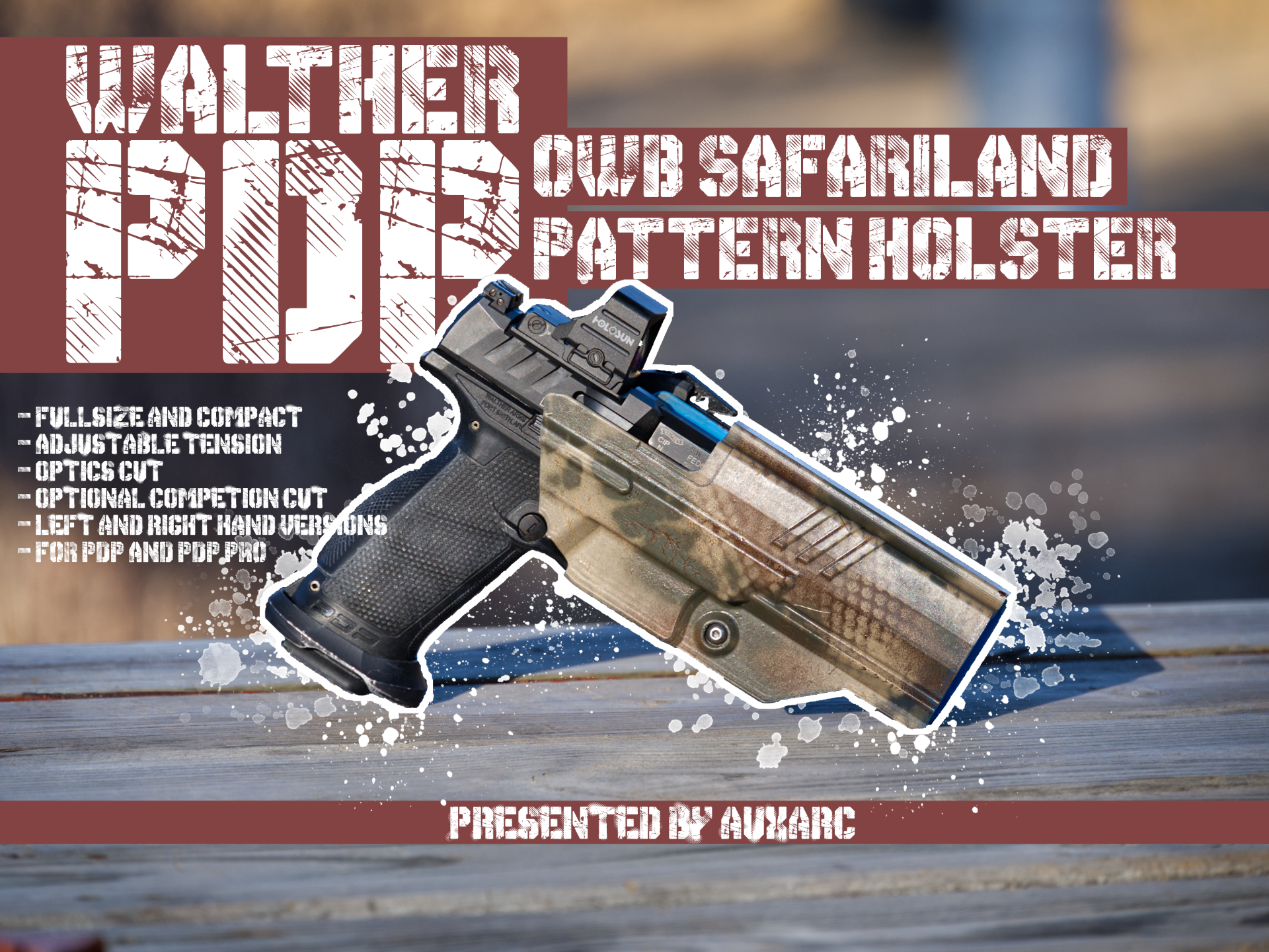 Walther PDP OWB Holster