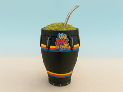 Mate de la nueva jarra de Un Poco de Ruido Tumbita