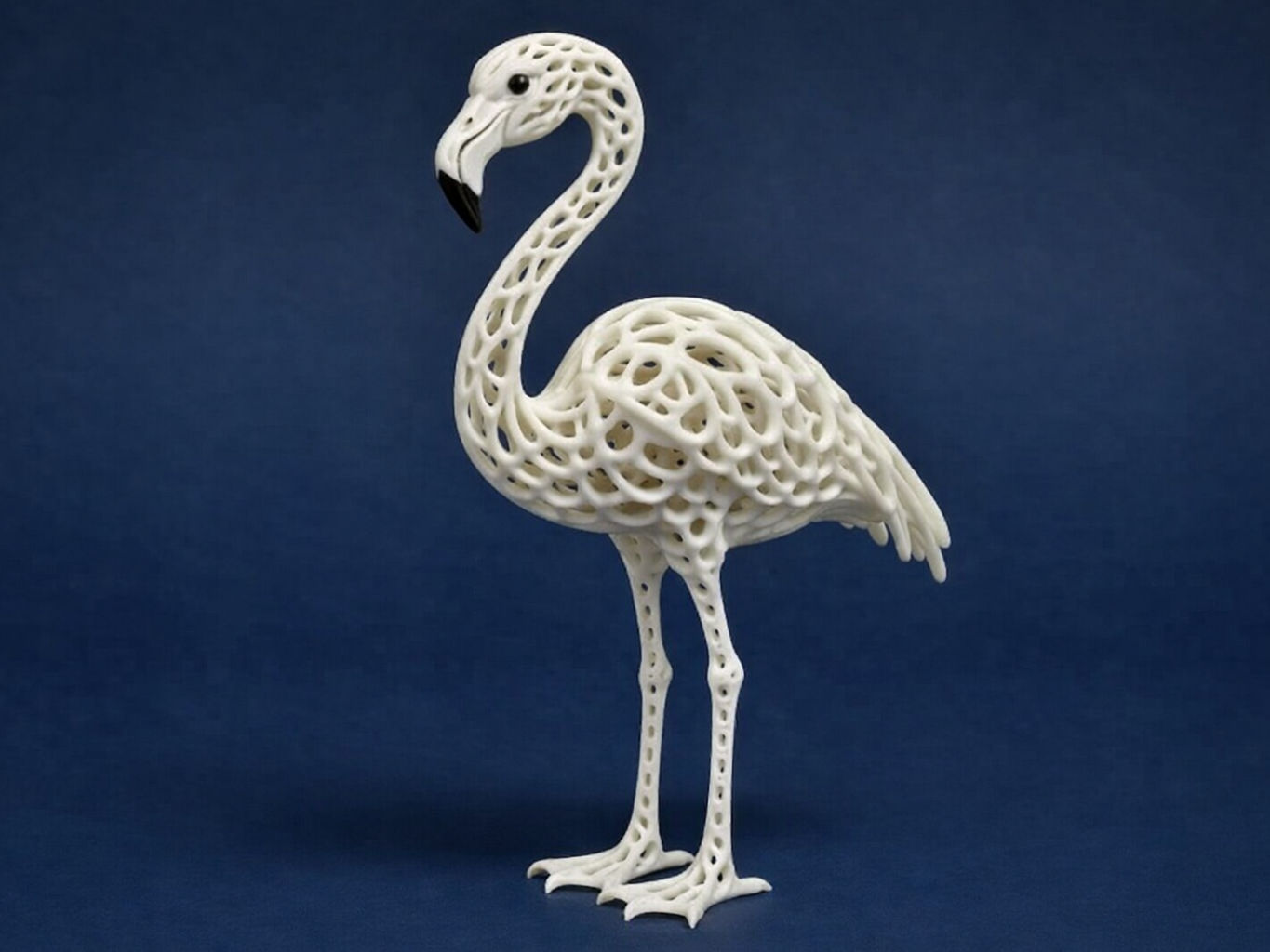 Flamand rose Aurore   *sculpture Animaux Ajourées*