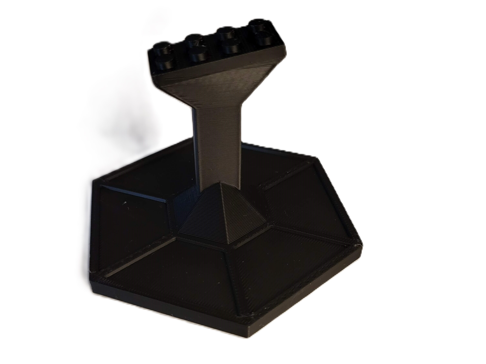 Angled Star Wars Brick (LEGOs) Space Ship Stand