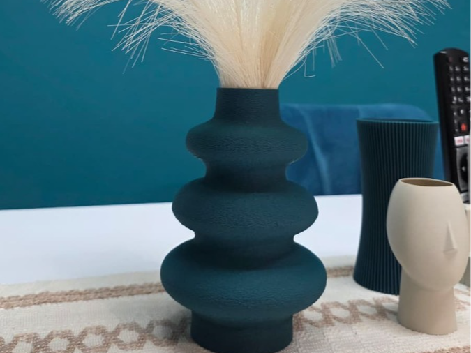 Scandinavian twist vase