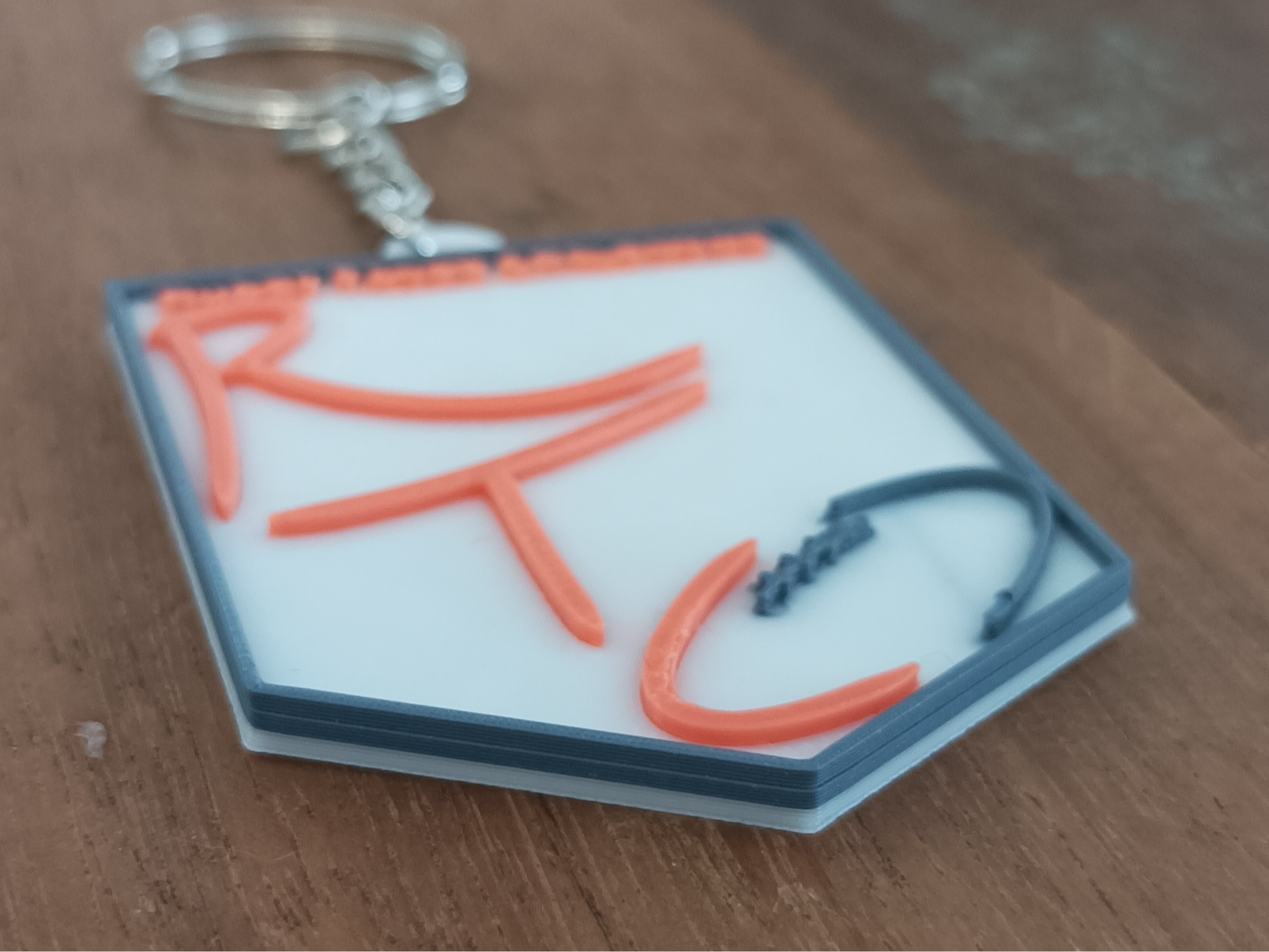 Porte-clé du RTC (Rugby Tango Chalonnais)