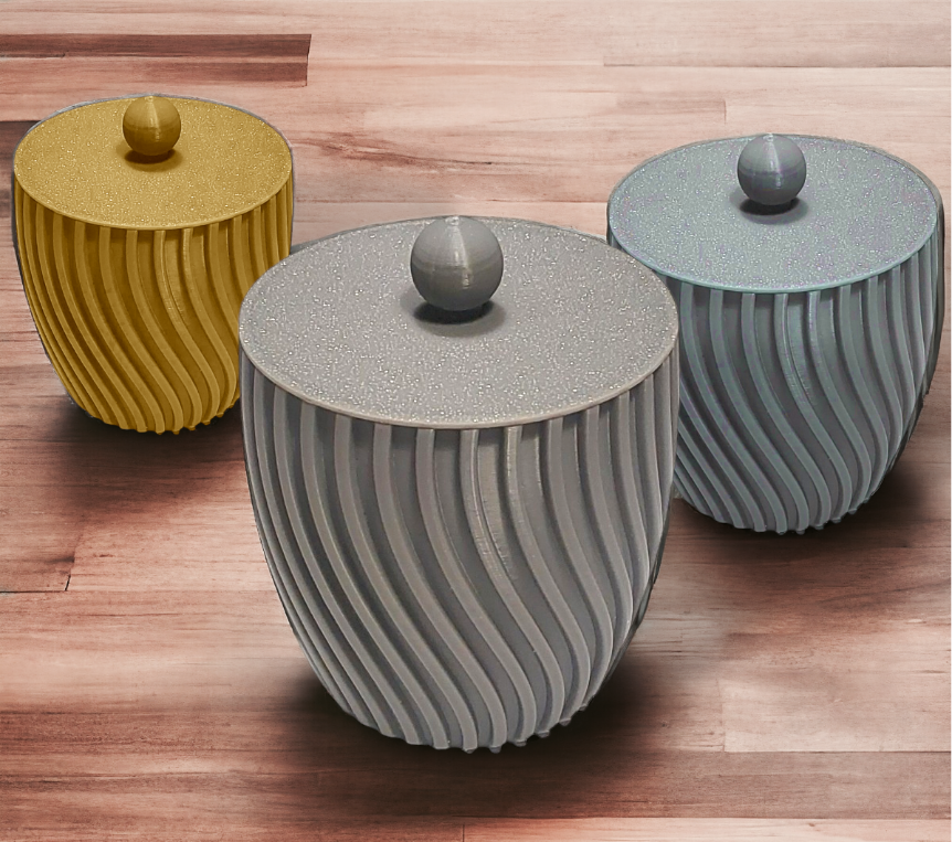 Stylish container with Lid