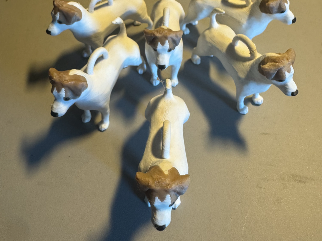 Jack Russel Dog Keychain