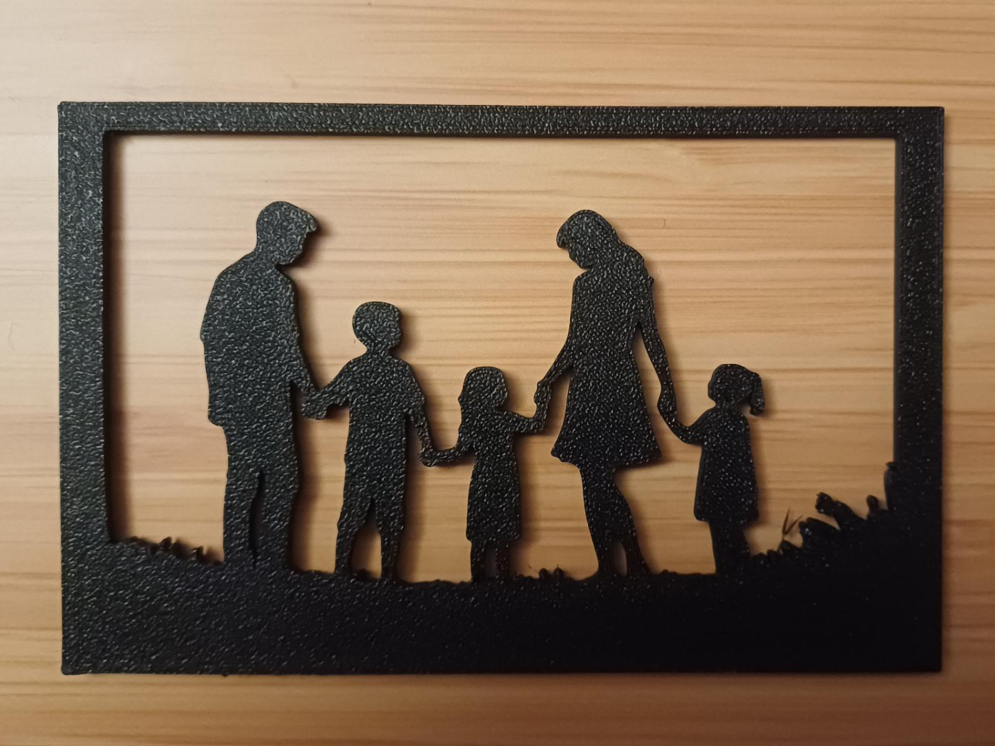 Wandbild Familie