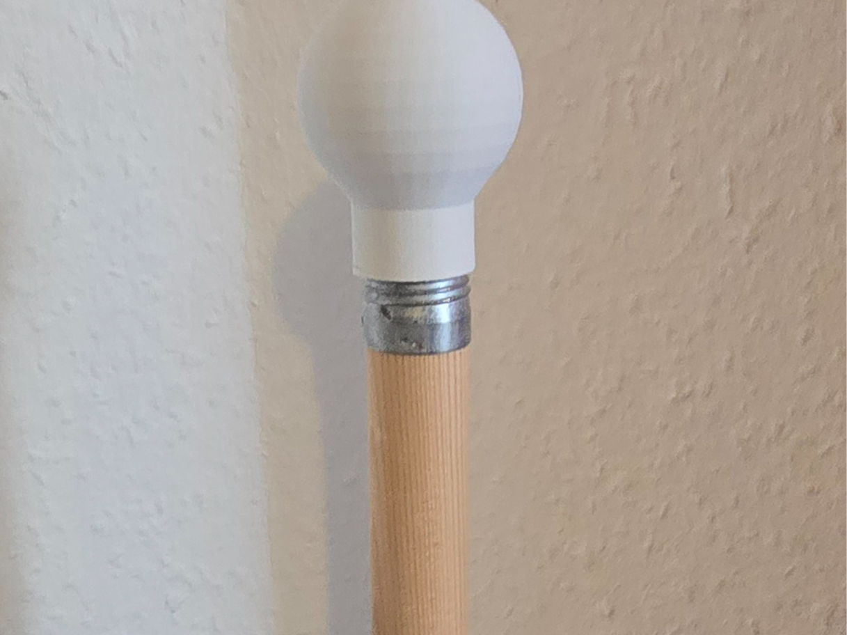 Broomstick fascia trigger ball