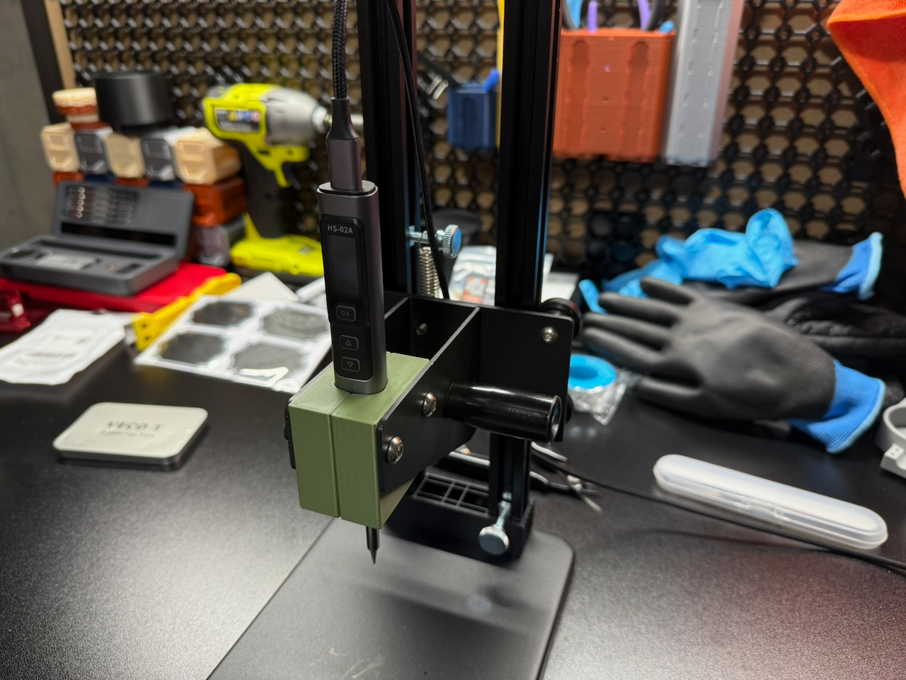 FNIRSI HS-02A Holder for Heat Press by 3DZWMAN