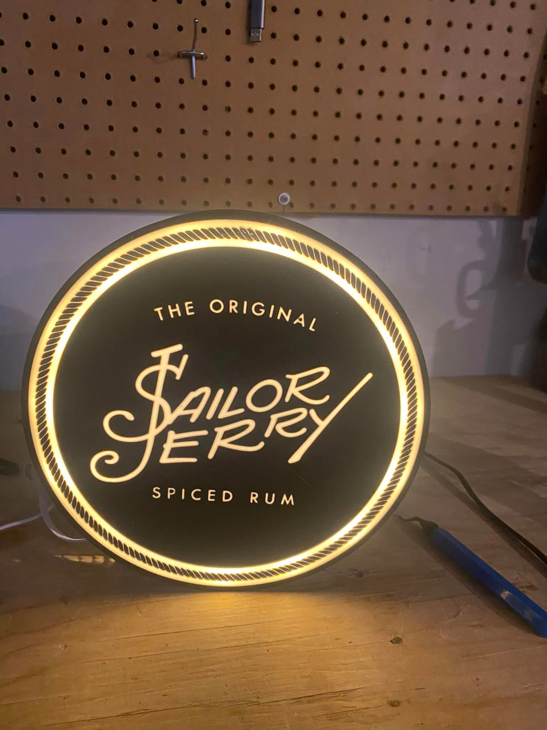 Sailor Jerry Rum lightbox