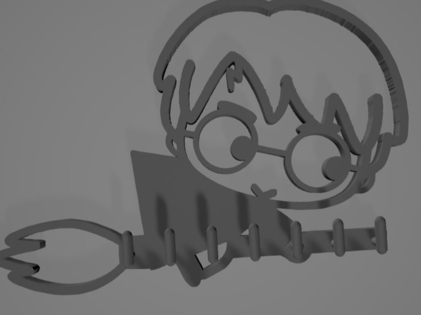 Harry Potter Keys Wall