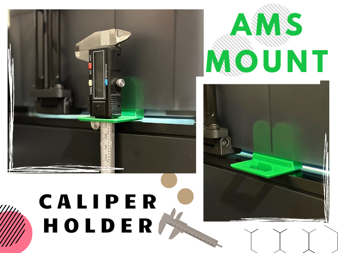 AMS Mount Caliper Holder - Side Mount