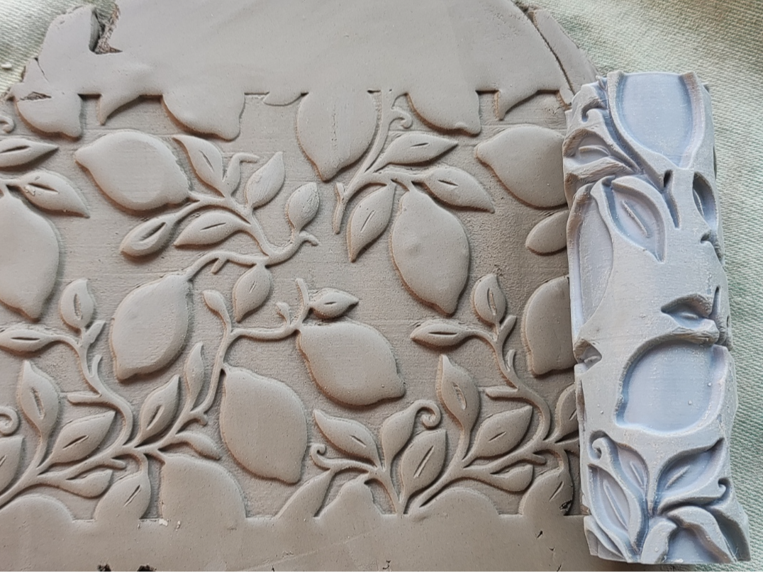 Texture Roller - Lemon Vine Leaves