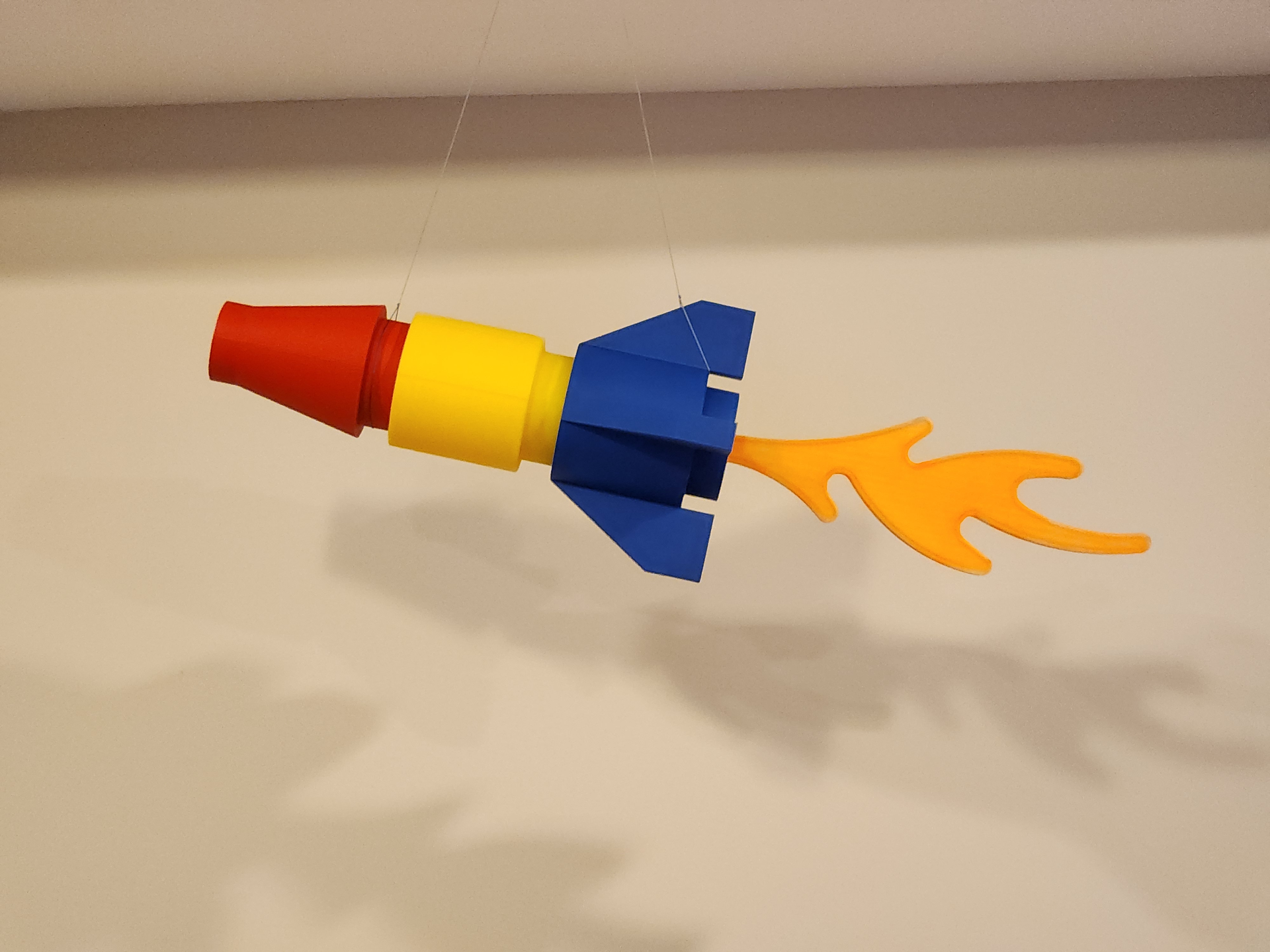 Giant Lego Style Rocket v2