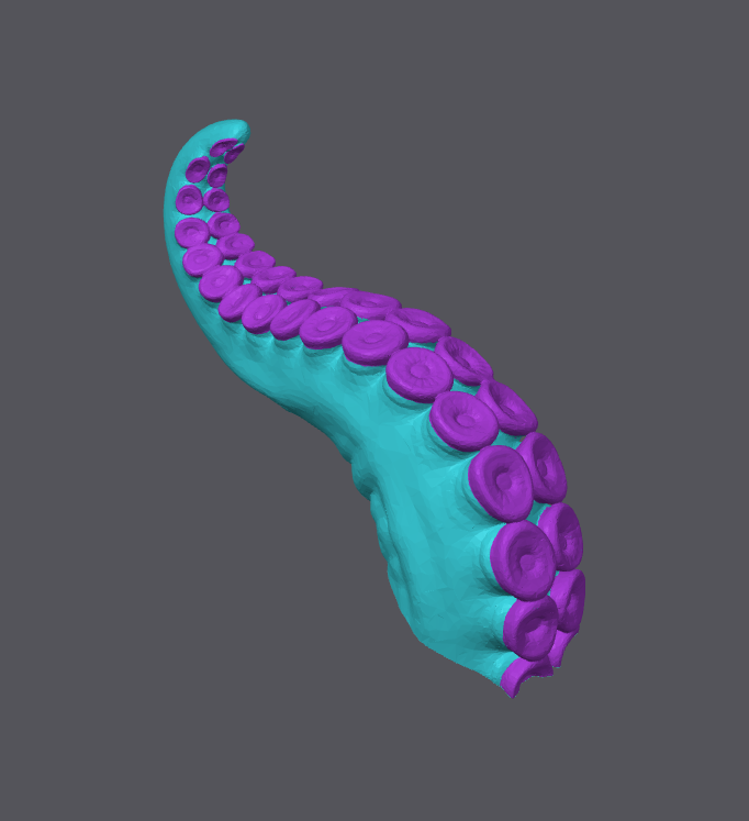 Tentacle Refrigerator Magnet