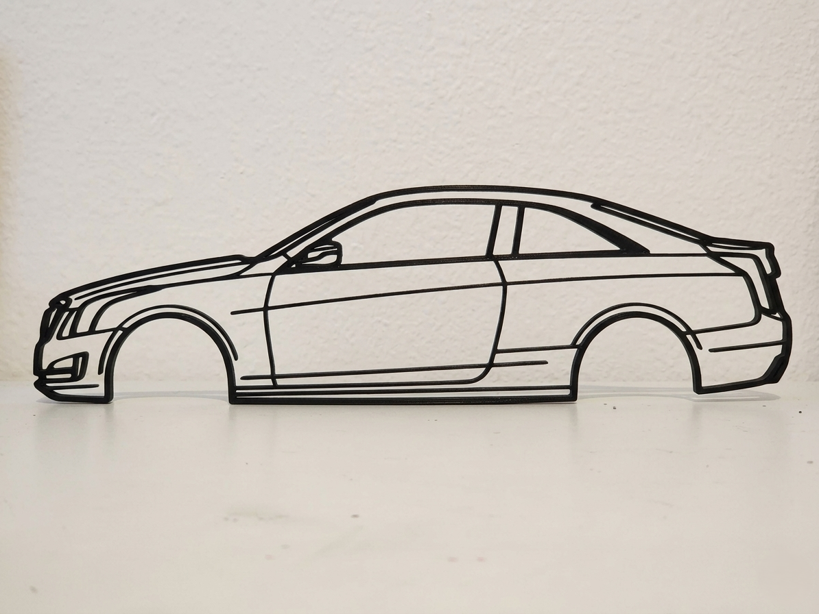 Cadillac ATS Coupe Wall Art