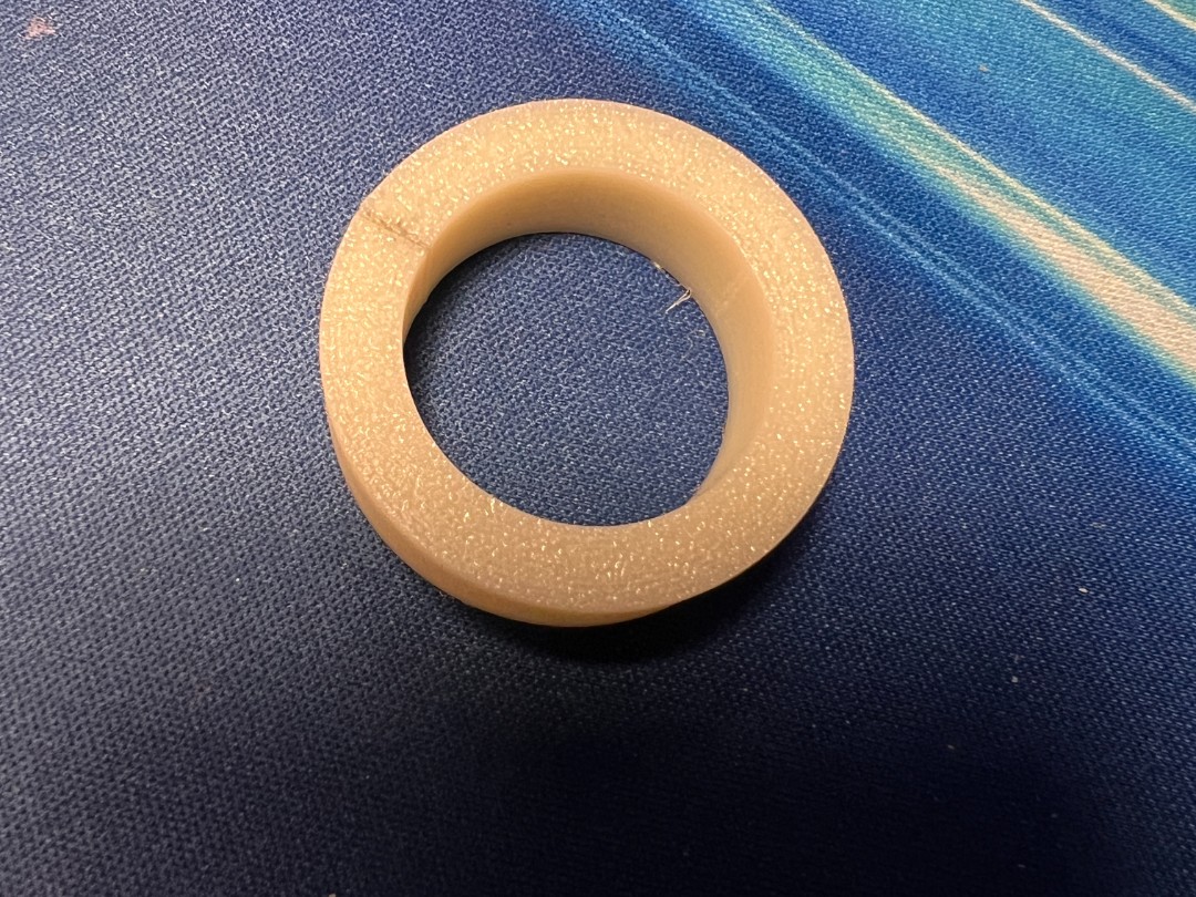TPU Ring for securing Garmin computer mounts