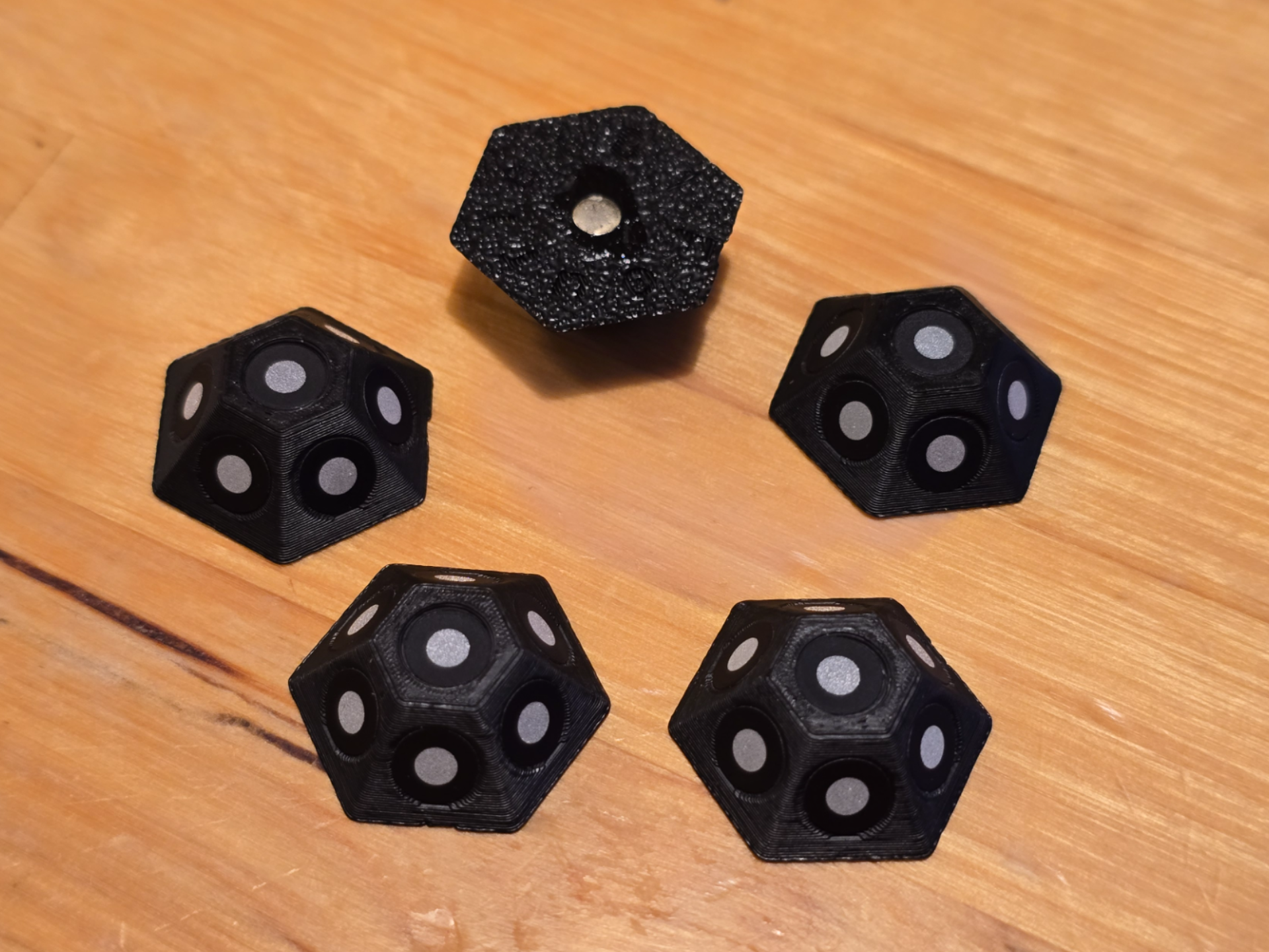 3D Scanner Hexagonal Magnetic Markers
