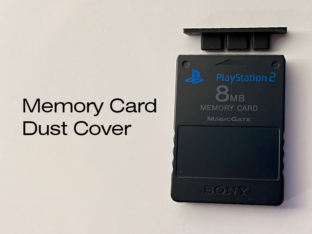 PlayStation Memory Card Dust Cover