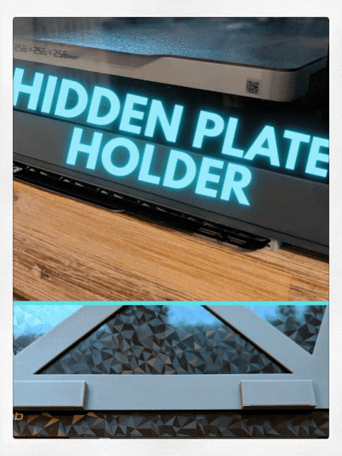 Hidden Plate Holder