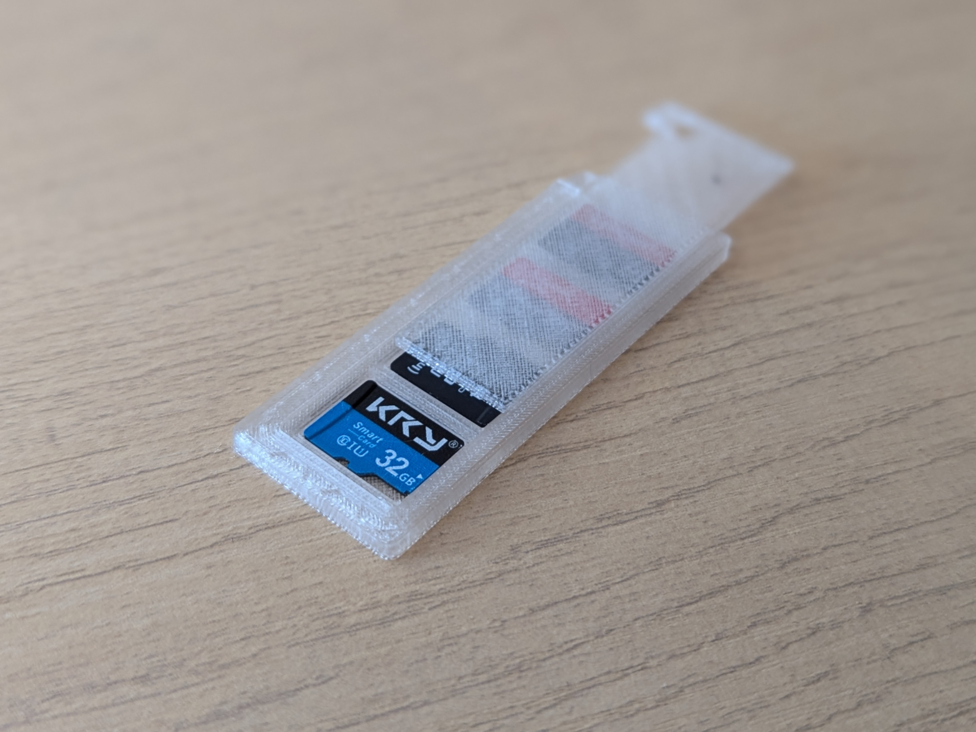 Pocket Vault: 4x Micro SD Keychain Case