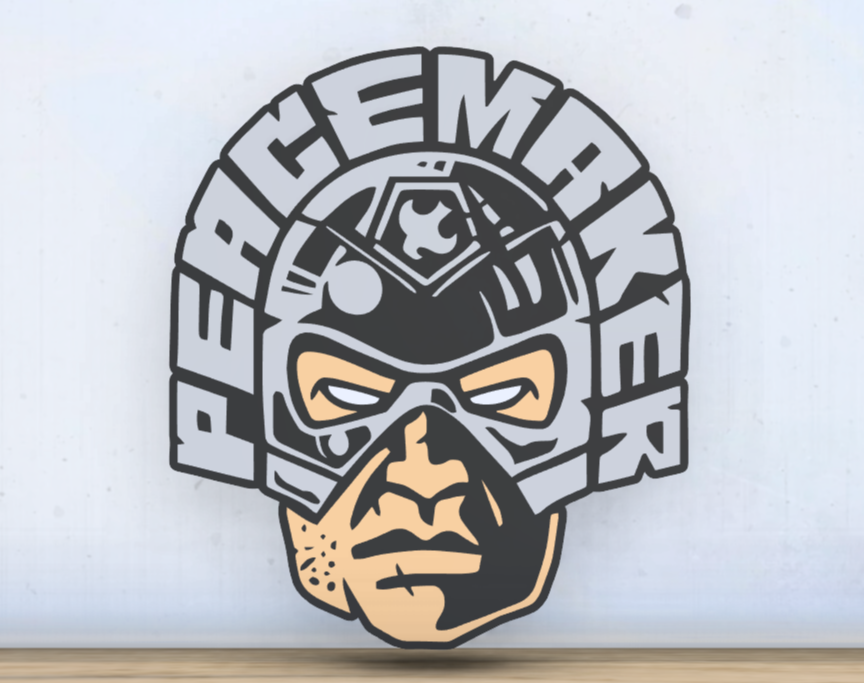 Peacemaker- Layered - Word Wall Art