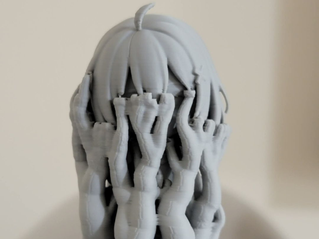Chibi Anime Girl – 65mm – Easy Print