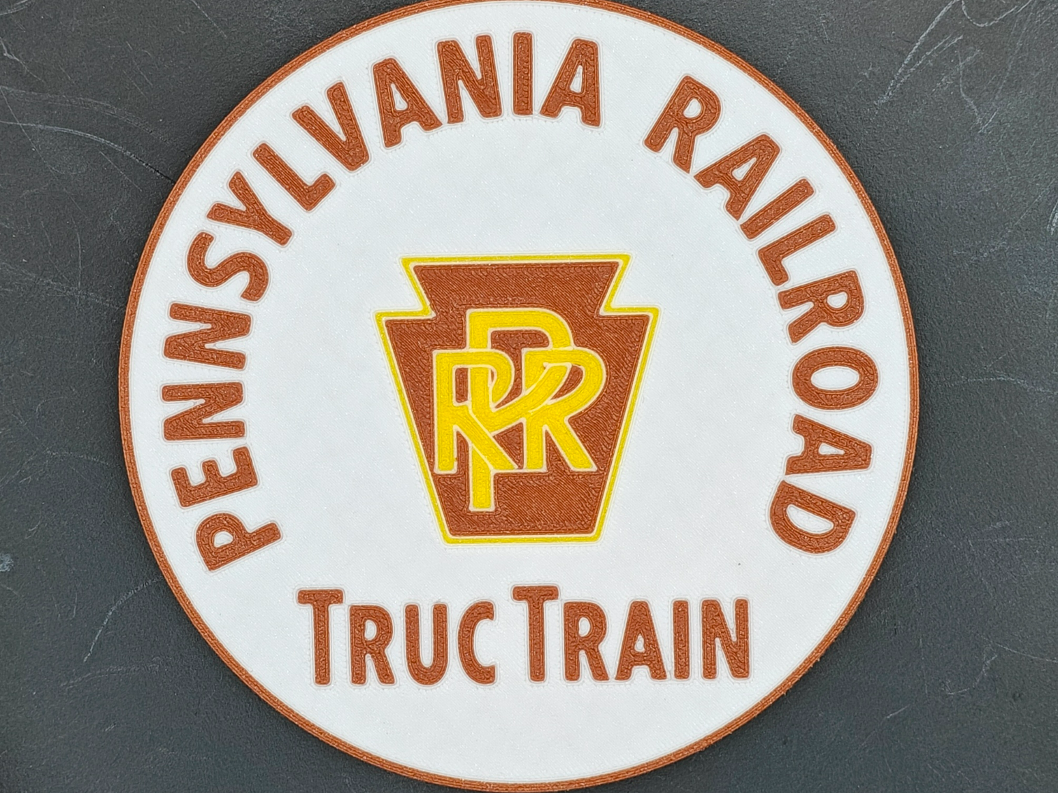 Pennsylvania Railroad Truc Train Coaster