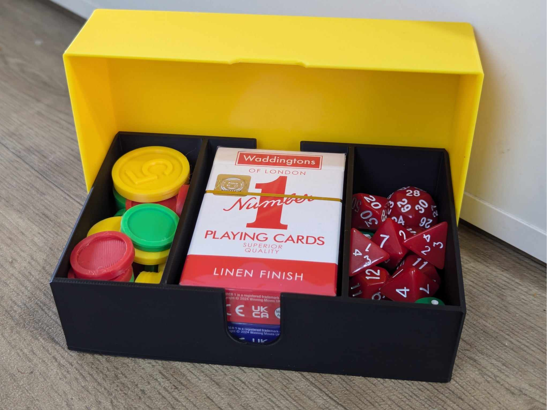 Gaming accessory storage