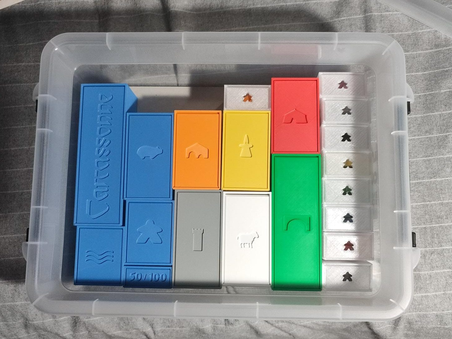 Carcasssonne Storage System