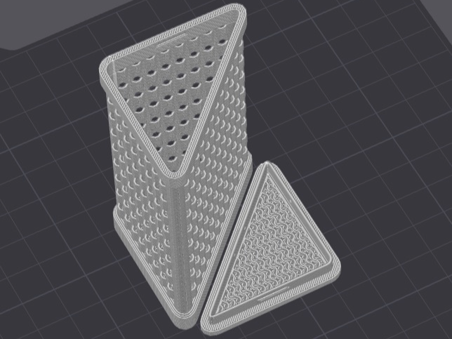 Triangular Corner Desiccant Box