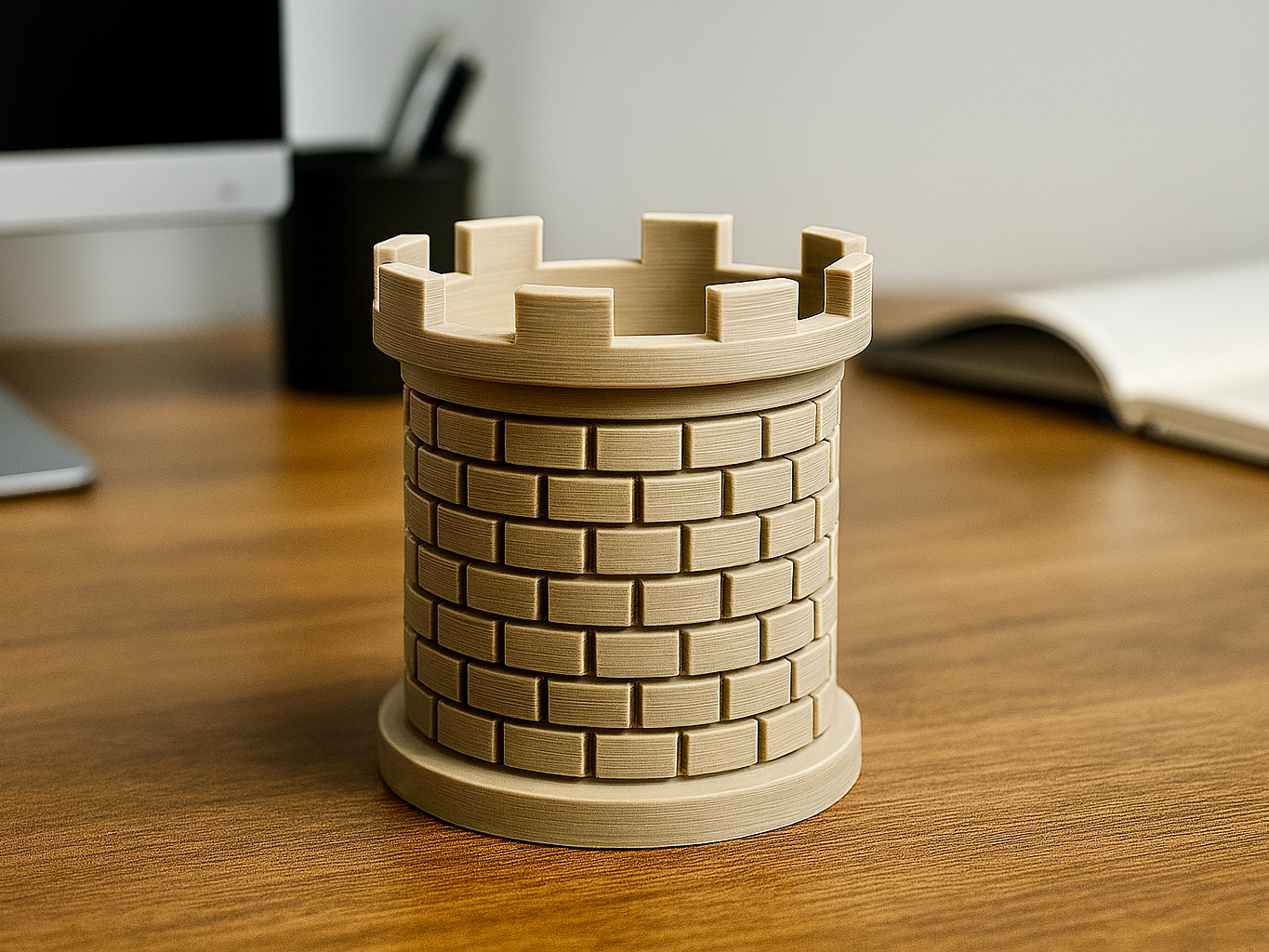 Castle Tower Pen Holder