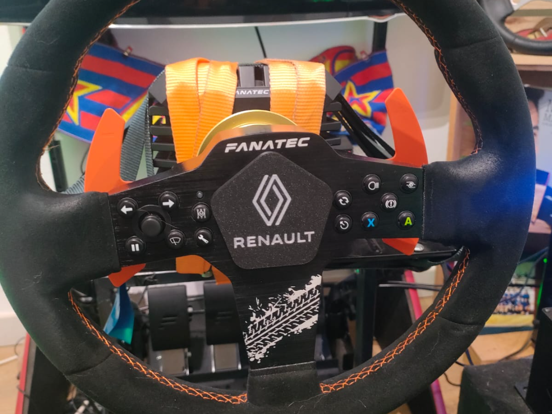 Renault Magnetic Badge para Volante Fanatec