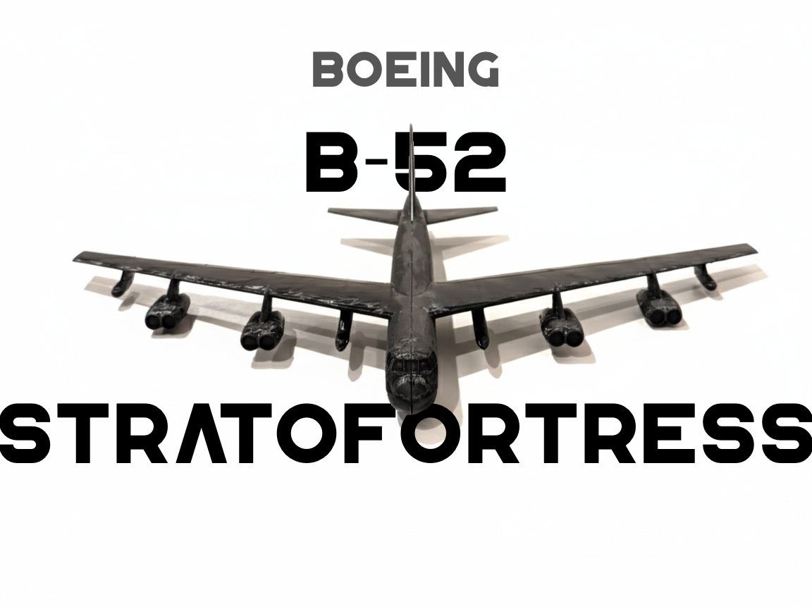 B-52 Stratofortress 1:144 Scale Model