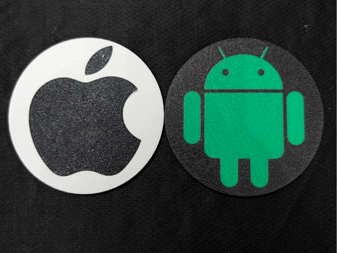 phone coasters