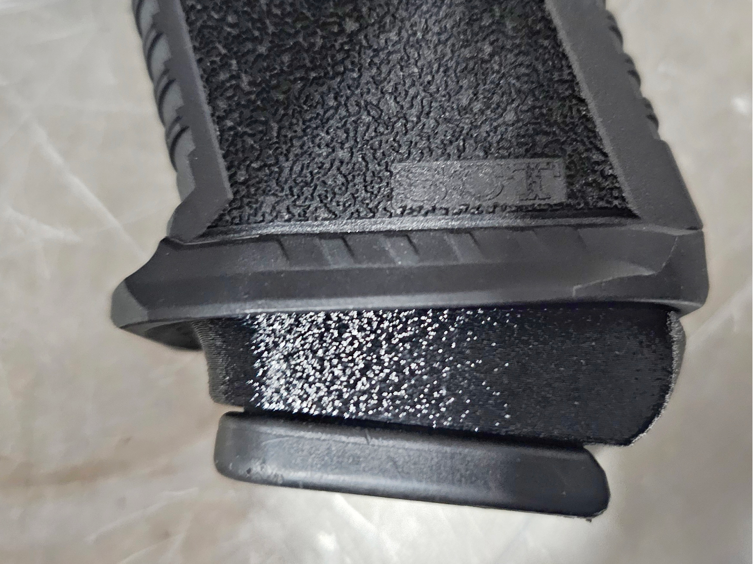 SCT 19 w/ magwell- spacer to use Glock 17 mags