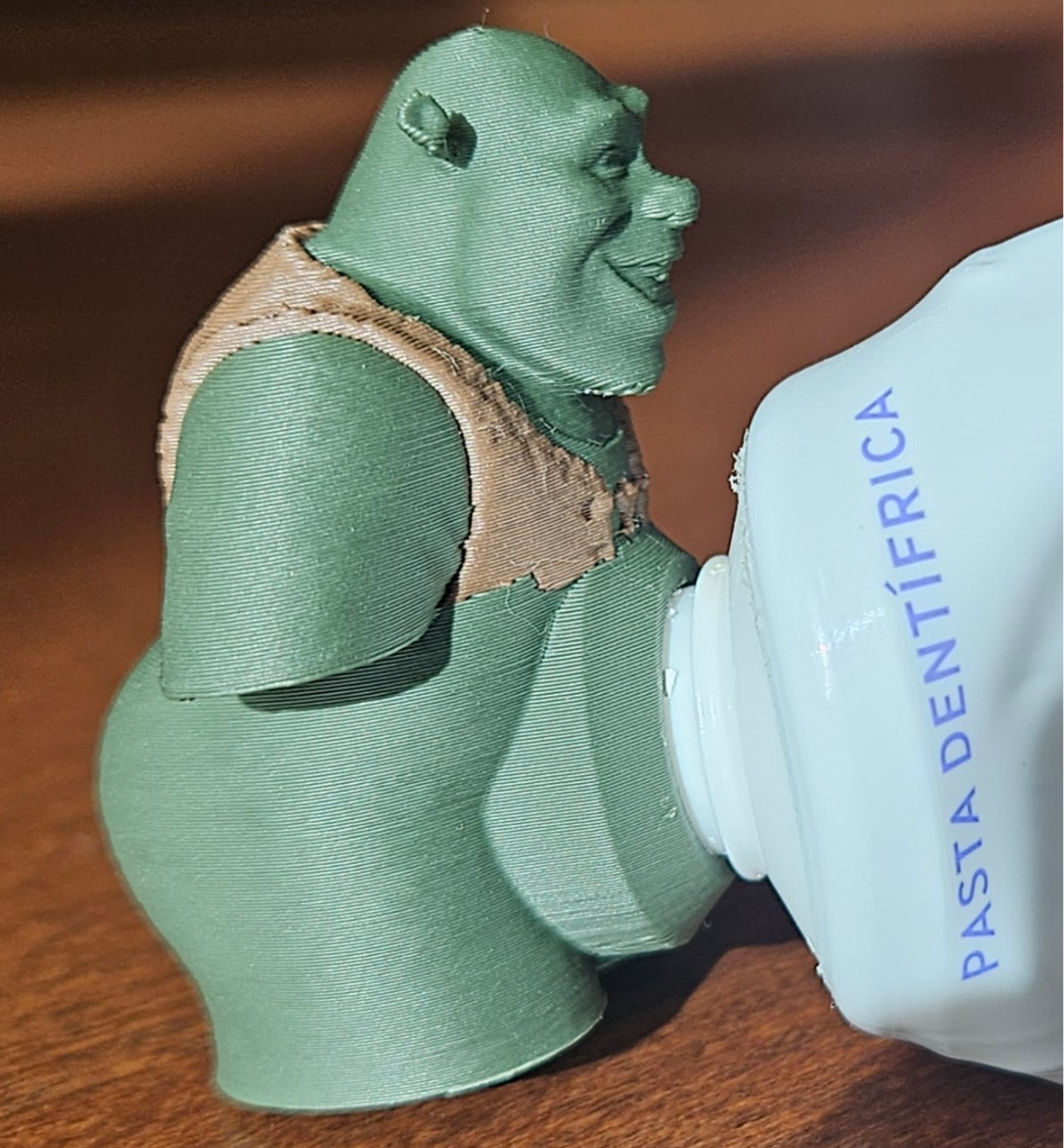 Shrek toothpaste cap