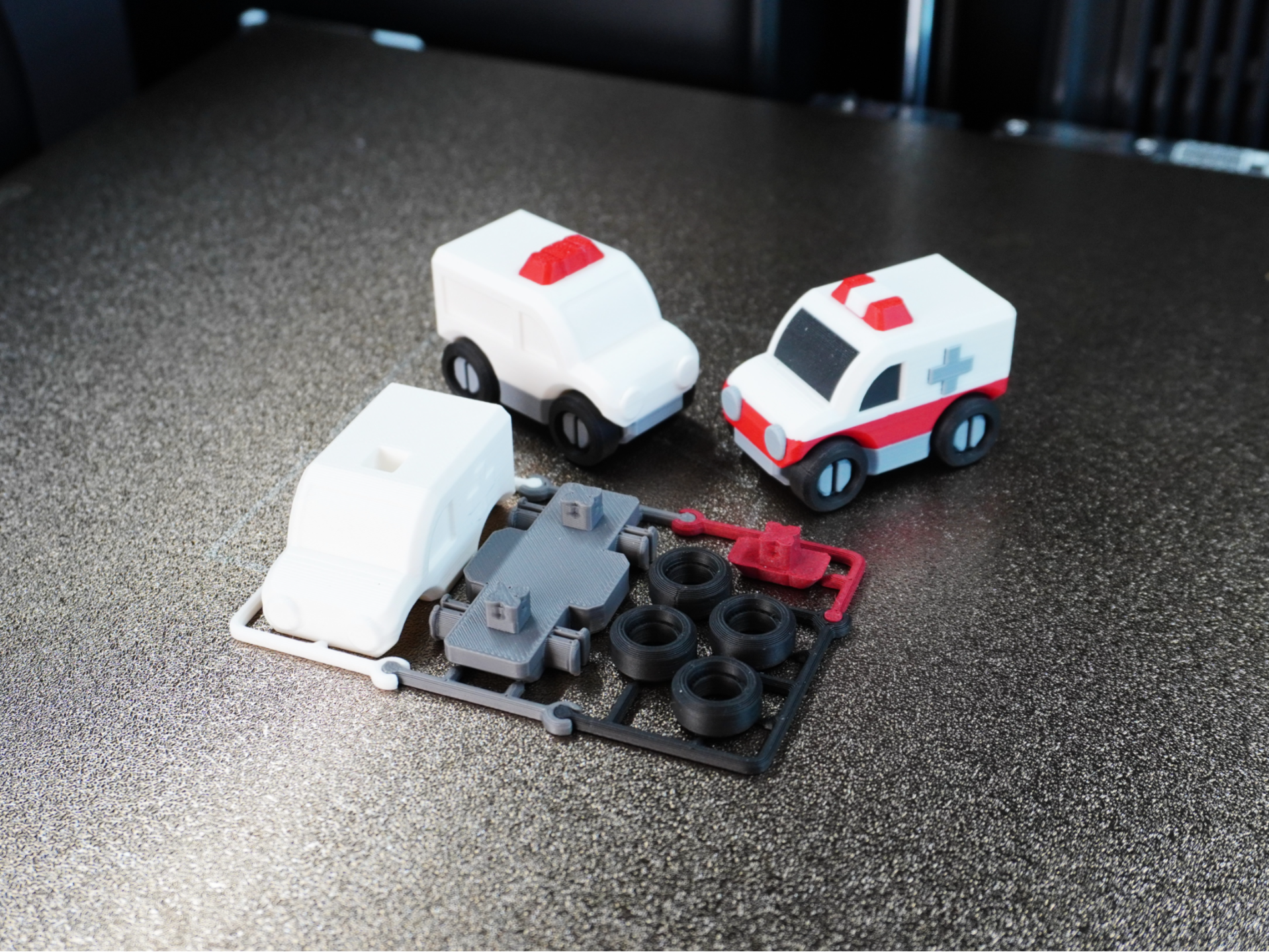Mini Ambulance - Kit Card