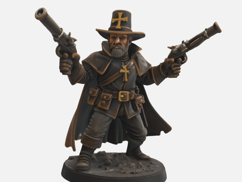 Witch Hunter Captain (Mordheim Style)