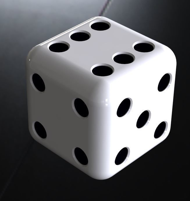 Dice Standard 18x18mm