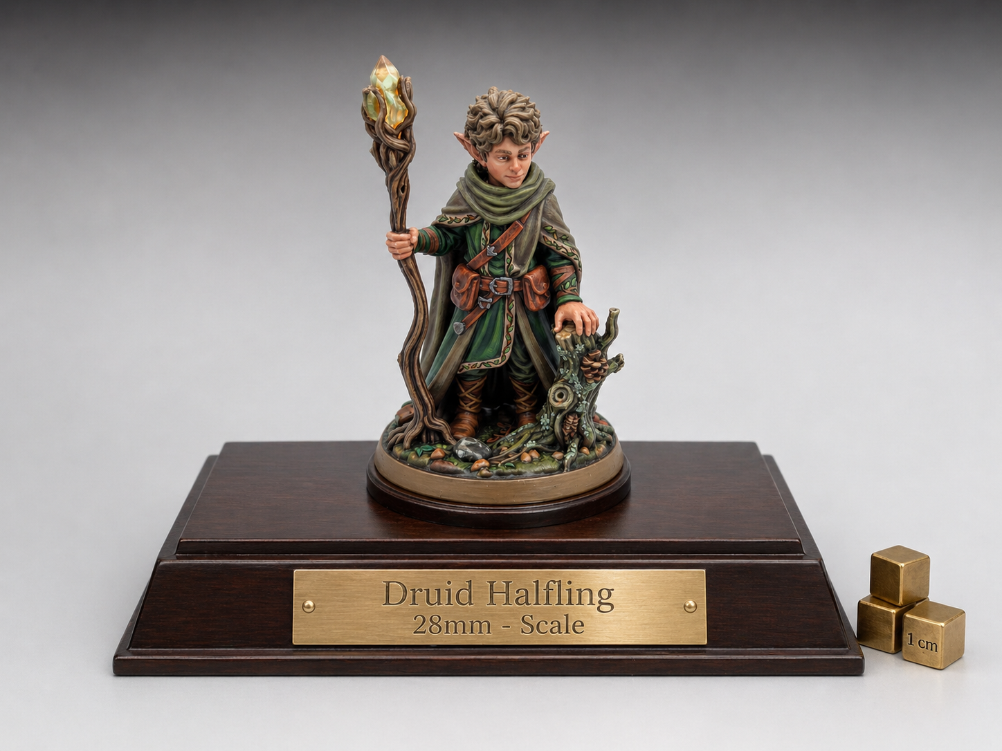 Halfling Druid / Nature Apprentice mini