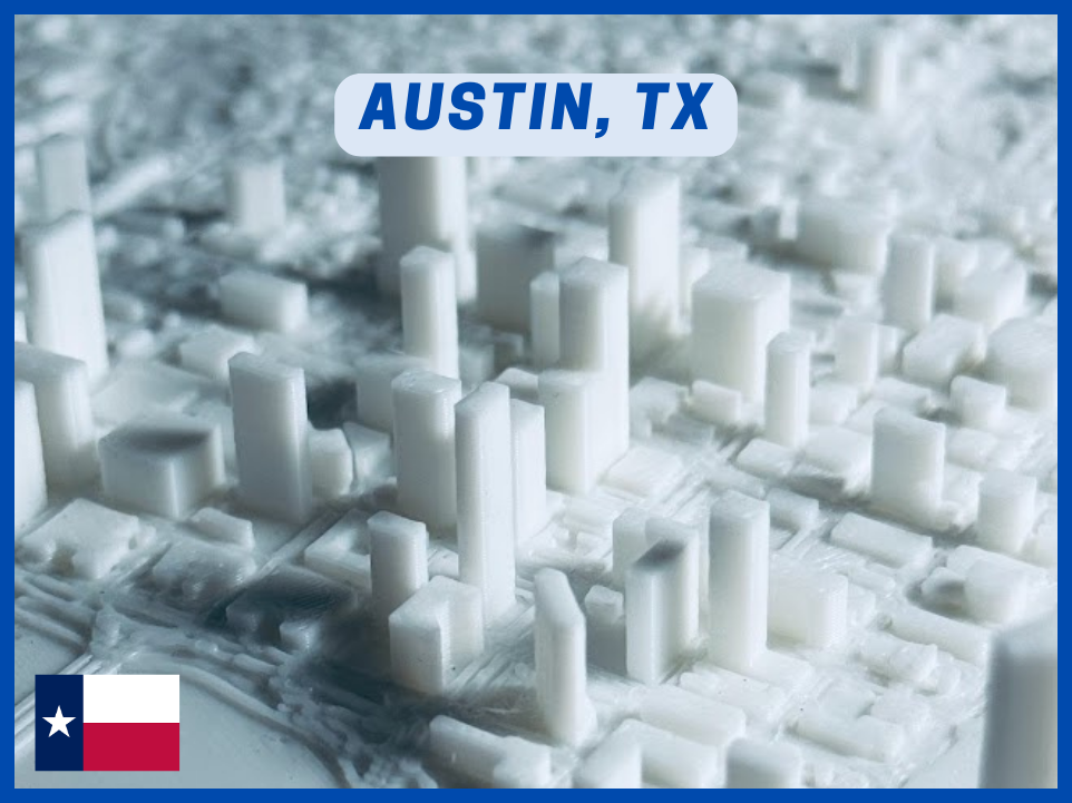 Austin, TX - Tiny 3D City