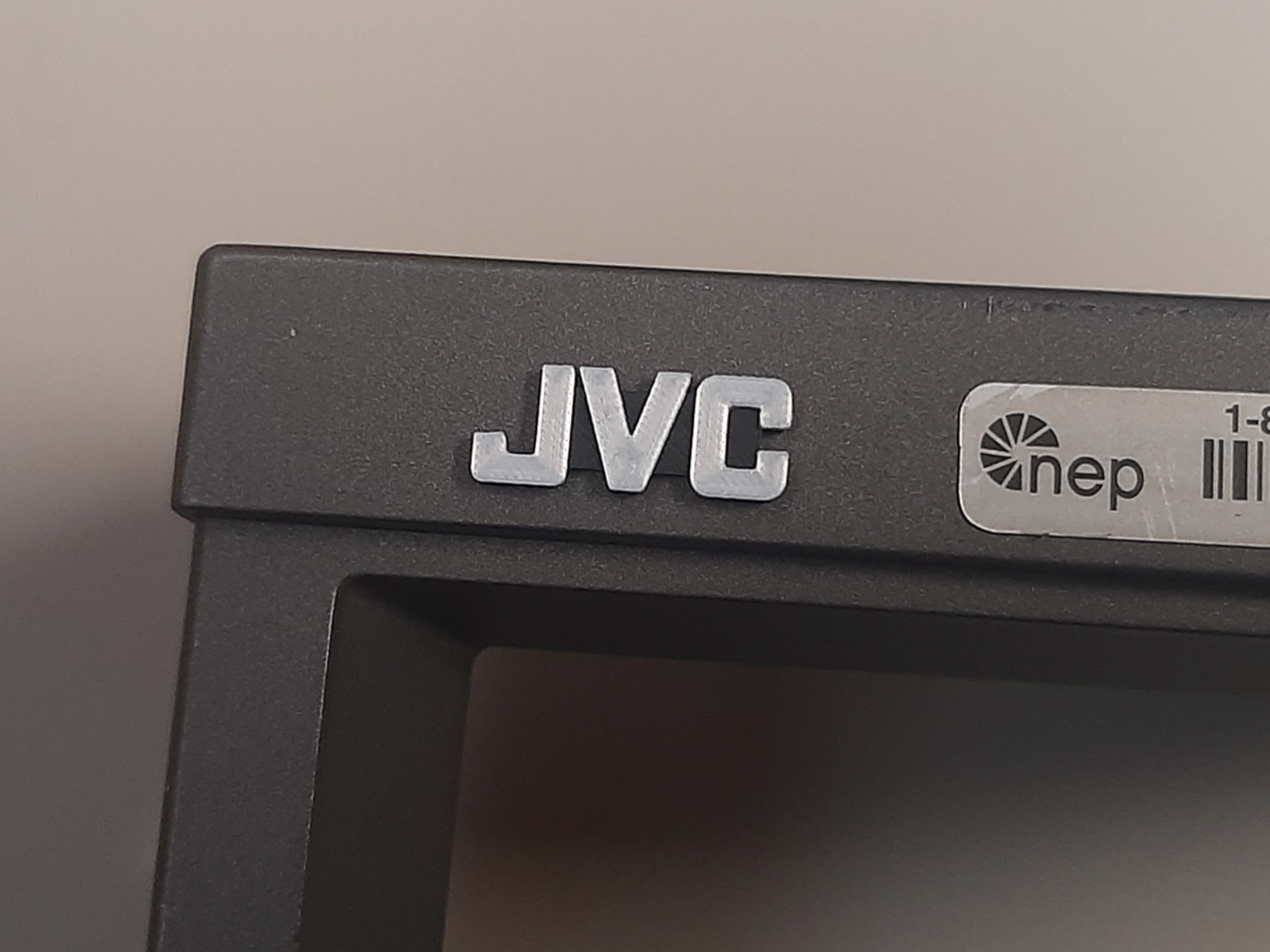 JVC Logo Badge for Professional CRT Video Monitors