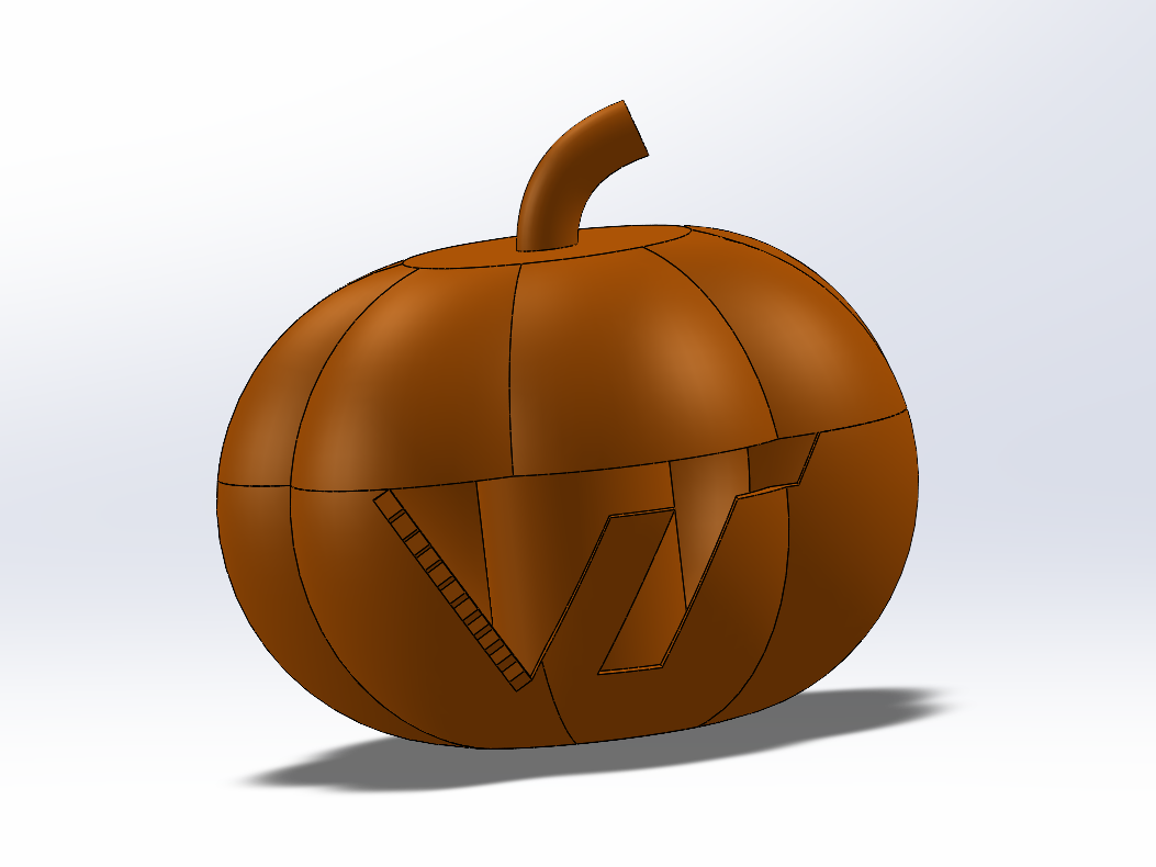 VT Halloween Pumpkin Tape Dispenser